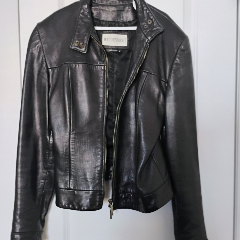 HOLT RENFREW Women's Leather Jacket